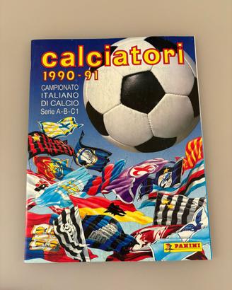 Album panini 1990/91 vuoto  figurine omaggio