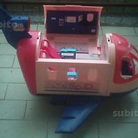 Aereo di tanya luci e suoni