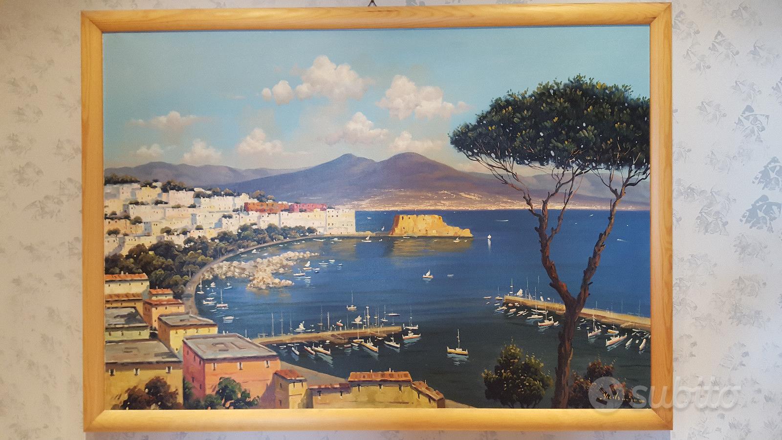 Quadro olio su tela vicidomini pietro - Arredamento e Casalinghi In vendita a  Napoli