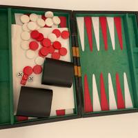 Raro Set Backgammon Mogens Boman Vintage