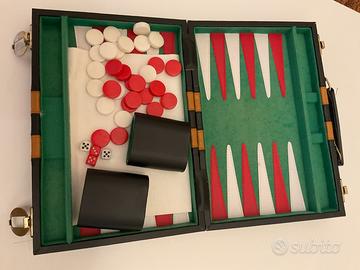 Raro Set Backgammon Mogens Boman Vintage