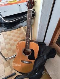 chitarra acustica e tastiera 