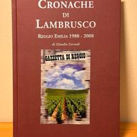 Libro Cronache di Lambrusco 1988-2008