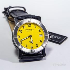 Raymond Weil W1 3000 giallo 30 mm casual sportivo