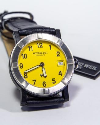 Raymond Weil W1 3000 giallo 30 mm casual sportivo