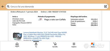 Portatile come nuovo