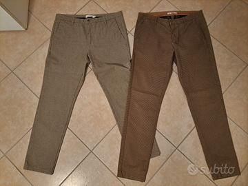 2 Pantaloni uomo taglia 48
