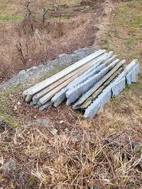 Pali in cemento per vigneti e frutteti