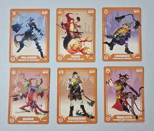 Lotto carte burger king's quest 3 4 5 6 7 8