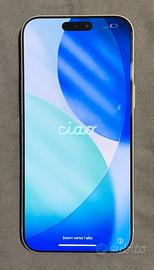 IPhone 17 Pro max 1TB Silver NUOVO gar 30/03/2028