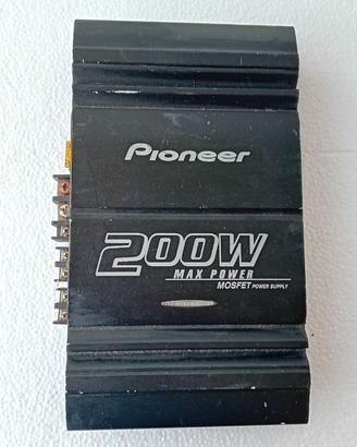 amplificatore pioneer 200W MAX POWER MOSFET  PIONE