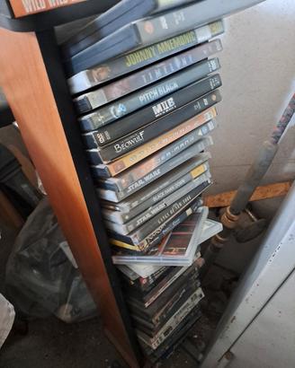 dvd da urlo con colonna porta dvd