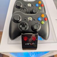 Set Xbox 360: 2 Controller + Base Venom