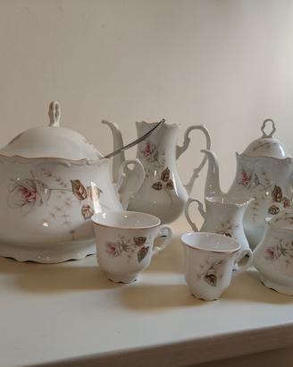 Set Thè e caffè in ceramica Vohens Trauss Bavaria