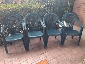 Sedie per giardino