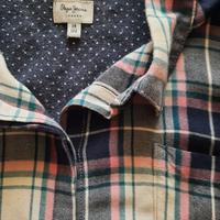 CAMICIA PEPE JEANS QUADRI 14 ANNI