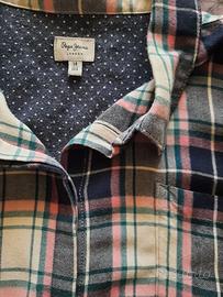 CAMICIA PEPE JEANS QUADRI 14 ANNI
