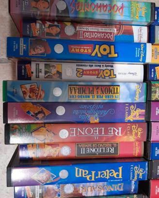Vhs cartoni animati Disney 