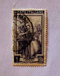 Francobollo repubblica 1950