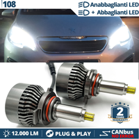 Kit Luci LED HIR-2 CANbus PER Fari Peugeot 108