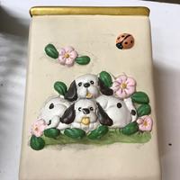 Vasi/ coprivasi piante decorati in rilievo