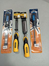 set scalpelli Stanley e stella bianca 