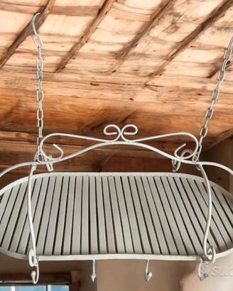 Appendino per pentole stile shabby chic