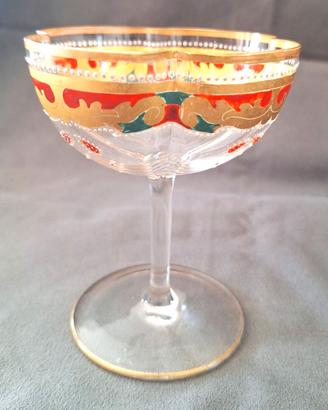 Calice a coppa per champagne decorato a mano (2.4)