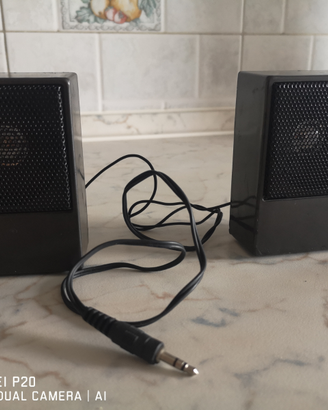 Mini casse acustiche per PC vintage