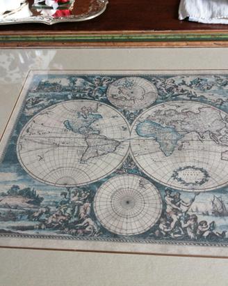 riproduzioni stampe geografiche antiche 