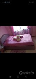 Letto in ecopelle 1 piazza e mezza