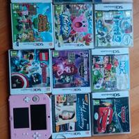 Nintendo 2DS Rosa + 11 giochi