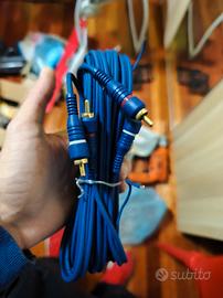 cavo rca car audio radio amplificatore 5m