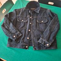 40WEFT GIACCA JEANS UOMO nera