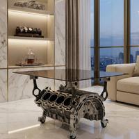 Tavolino con Motore V8 jaguar