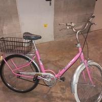 bicicletta da donna richiudibile facile da traspor