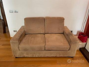 Divano in microfibra 2 posti
