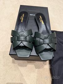 Saint Laurent Tribute 05 Flat Sandal – Taglia 37 –