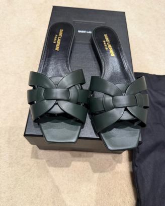 Saint Laurent Tribute 05 Flat Sandal – Taglia 37 –
