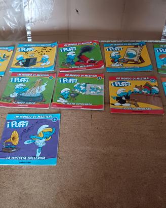 Raccolta libri dei mestieri dei Puffi De Agostini