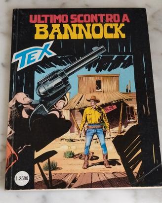 TEX COSTOLA BIANCA ULTIMO SCONTRO A BANNOCK