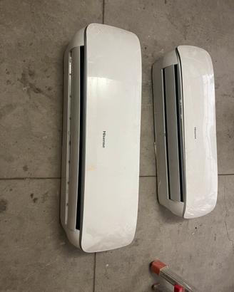 Condizionatore dual hisense 18000+9000