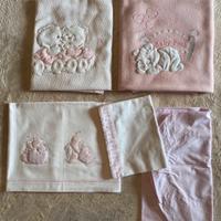 Set biancheria culla/carrozzina bimba