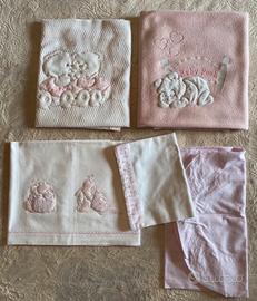 Set biancheria culla/carrozzina bimba