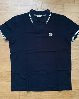 polo manica corta moncler