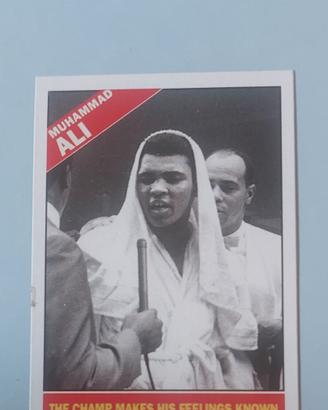 CARD TOPPS CASSIUS CLAY