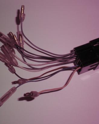 Connettore Iso autoradio Pioneer kenwood Sony