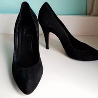 scarpe decollete bata nere nr 39