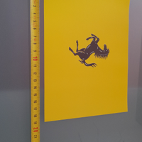 Bandierina Manif.ufficiale Ferrari originale