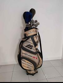 Borsone + 12 mazze da golf nuove